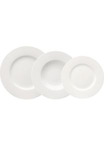 Vivo by Villeroy & Boch, Geschirrset, Basic White Starter Set (18 Stk.)