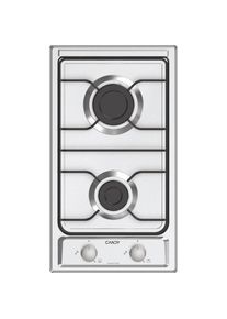 Candy Idea CHW23X Edelstahl-Einbauherd 28,8 cm Gas 2 Herd(e), Kochfeld, Silber