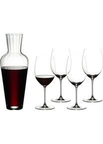 Riedel Cabernet Gl&auml;serset & Dekanter VERITAS, Weingl&auml;ser, Transparent