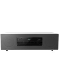 Panasonic SC-DM502 (Bluetooth, CD Player, 2x 20 W), Stereoanlage, Weiss