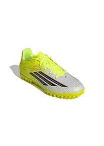 adidas Performance Buty piłkarskie 'F50 CLUB' dla mężczyzn szary / limonka / czarny Rozmiar 39-39,5