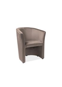 Signal Kreslo TM-1 Velvet Farba: B&eacute;žov&aacute; / Bluvel 28