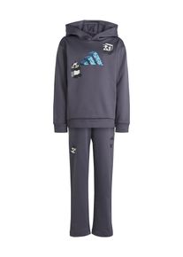 adidas Sportswear Tr&eacute;ningruha 'MINECRAFT' Fi&uacute;k az&uacute;r / s&ouml;t&eacute;tsz&uuml;rke / fekete / feh&eacute;r , M&eacute;ret 110
