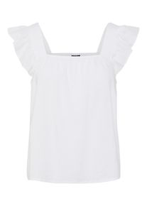 Pieces, Damer, Bluse 'PCPIA', Hvid, St&oslash;rrelse XXL