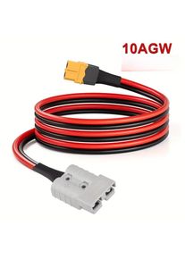 XT60 Male to Anderson SB50 Adapter Cable &ndash; 0.6m/2ft 2m/6.6ft, 36V Safe, Durable Weather-Resistant for RV Camper Trailer