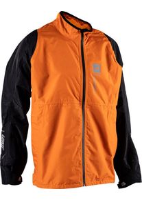 Leatt Adventure RainCover ADV V26, rain jacket , color: Orange/Black , size: M