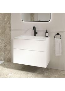 Villeroy & Boch Villeroy & Boch Somera Meuble avec vasque l: 80 P: 50 cm, 2 tiroirs, 5A7181R1+B80500VF,