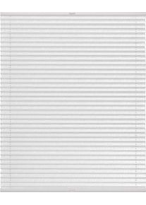 Plissee INDEKO "advanced", wei&szlig; (wei&szlig;, wei&szlig;), B:58cm H:170cm, Obermaterial: 94% Polyester, 6% sonstige Fasern, Plissees, Plissee, Crushed-Optik, nach Ma&szlig;