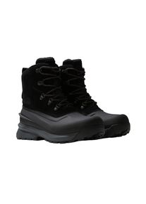 Winterstiefel The North Face "M CHILKAT V LACE WP", Herren, Gr. 45, schwarz, Leder, Textil, Schuhe Winterstiefel, Snowboots, Winterboots, Winterschuhe, wasserdicht