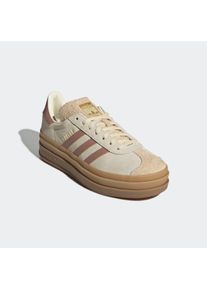 Sneaker adidas originals "GAZELLE BOLD", Damen, Gr. 38, wei&szlig; (cream wei&szlig;, warm clay, sand strata), Leder, Schuhe Sneaker