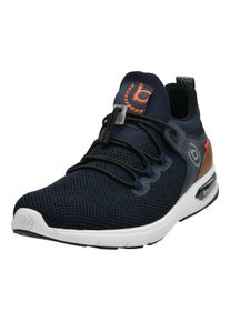 Slip-On Sneaker Bugatti, Herren, Gr. 44, Textil, blau, Lederimitat, Textil, Schuhe Slip-On Sneaker, Slipper, Freizeitschuh, Trekking Schuh mit Schnellverschluss