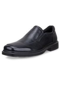 Slipper Ecco "Helsinki 2", Herren, Gr. 40, schwarz, Glattleder, Schuhe Slipper, Business Schuh, Anzugschuh in klassischem Look