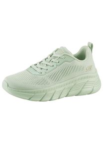 Sneaker Skechers "BOBS B FLEX HI-FLYING HI", Damen, Gr. 38, gr&uuml;n (mintgr&uuml;n, sage), Textil, Schuhe Sneaker, Trainingsschuh, Schn&uuml;rschuh, Freizeitschuh in veganer Verarbeitung