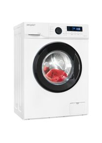 Exquisit Waschmaschine &raquo;WA8014-020A weiss&laquo; 8 kg 1400 U/min Vollelektronisch mit Startzeitvorwahl & Restlaufanzeige