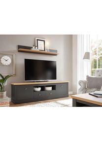 OTTO home Wohnwand &raquo;Westminster TOPSELLER!&laquo; Set, Lowboard und Wandregal, 2 Stk. tlg.