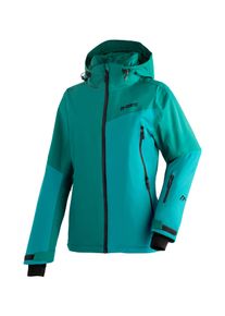 Skijacke Maier Sports "Nuria", Damen, Gr. 23, gr&uuml;n (schilfgr&uuml;n), 100% Polyester, Rundhals, Jacken Skijacke, Damen Winterjacke, wind- und wasserdicht, 3 RV-Taschen, Regular Fit