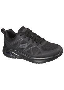 Berufsschuh Skechers "ARCH FIT SR" Gr. 47,5, schwarz, 47,5, Lederimitat, Textil, Schuhe, Berufsschuh, Schn&uuml;rschuh f&uuml;r Gastronomie,Pflege mit gepolstertem Schaftrand