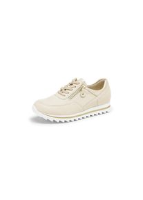 Waldl&auml;ufer Waldl&auml;ufer - Sneaker Haiba, beige, Gr. 41, Wechselfu&szlig;bett, Leder