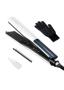 DREAME Gl&auml;tteisen &raquo;AuraSteam Straight&laquo; Dampffunktion, Temperaturregelung, 35-mm-Platten