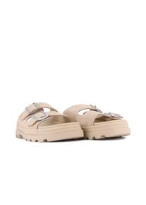Pantolette Palladium "DUNELITE RIVIERA SDE", Damen, Gr. 42, beige (warm sand), Schuhe Pantolette