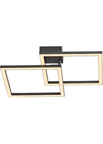 JUST LIGHT LED Deckenleuchte &raquo;IVEN&laquo; LED-Board 1 Stk. Warmwei&szlig;