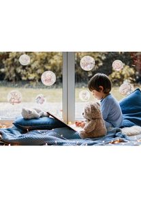 Komar Fensterbild &raquo;Fenstersticker - Winnie the Pooh Wonderful - Gr&ouml;&szlig;e 30 x 30 cm&laquo; 31 x 30 cm, 2 Bogen