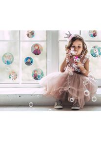 Komar Fensterbild &raquo;Fenstersticker - Frozen Royal - Gr&ouml;&szlig;e 30 x 30 cm&laquo; 36 x 30 cm, 2 Bogen