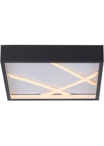 JUST LIGHT LED Deckenleuchte &raquo;MIKADO&laquo; LED-Board 1 Stk. Warmwei&szlig; dimmbar, Simply Dim, Memory nach Trennung vom Netz