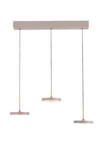 JUST LIGHT LED Deckenleuchte &raquo;PLATA&laquo; LED-Board 1 Stk. Warmwei&szlig; 3-Stufen Dimmer, Switchmo, Comfort Lift