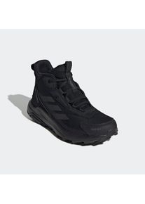 Wanderschuh adidas terrex "TERREX ANYLANDER MID RAIN.RDY", Damen, Gr. 38, schwarz (core schwarz, core schwarz, grau four), Textil, Schuhe Wanderschuh, wasserdicht