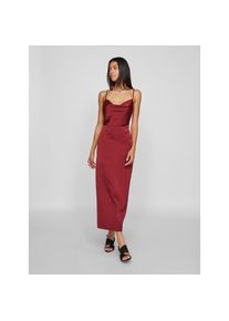 Vila Tr&auml;gerkleid &raquo;VIRAVENNA STRAP ANKLE DRESS - NOOS&laquo; Sommerkleid rot, Gr&ouml;&szlig;e 44