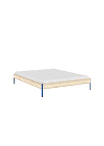 Karup Design Bettgestell &raquo;CORE BED Bodenbett, Holzrahmen, Futonbett, Jugendbett, Holzbett&laquo; Massivholzbett mit Lattenrost, Kiefer massiv, Doppelbett 