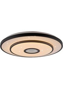 JUST LIGHT LED Deckenleuchte &raquo;TURANUS&laquo; LED-Board 1 Stk. Warmwei&szlig; Starry-Cover