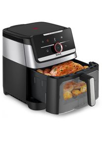 Tefal Hei&szlig;luftfritteuse &raquo;Easy Fry Smart & Silence XXL&laquo; 1800 W &uuml;ber 55 voreingestellte Programme, abnehmbares Frontelement, EY876D