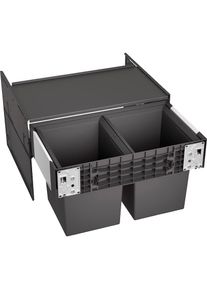 Blanco M&uuml;lltrennsystem &raquo;Select II Compact60/2&laquo; 2 Beh&auml;lter Kunststoff, Stahlblech, 600 mm Untermass