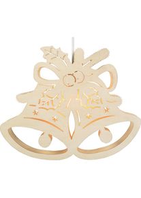 SAICO Original LED Fensterbild &raquo;Seiffener Kirche, inkl. LED-Leuchtmittel, warmwei&szlig;&laquo; E14 BxHxT: 29x29x4,5cm