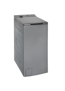 Exquisit Waschmaschine &raquo;LTO1207-030A silber-dunkel&laquo; 7,5 kg 1200 U/min Digitales Display, leicht zu reinigende Einsp&uuml;lkammer