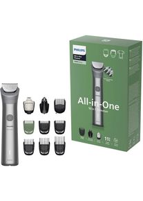 Philips Multifunktionstrimmer &raquo;Series 5000 MG5921/15&laquo; 10 Aufs&auml;tze 10-in-1-Trimmer f&uuml;r Gesicht, K&ouml;rper und Kopfhaare