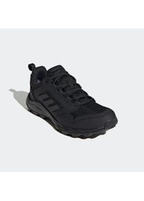 Trailrunningschuh adidas terrex "TRACEROCKER 2.0 GORE-TEX", Damen, Gr. 43, schwarz (core schwarz, core schwarz, grau five), Textil, Schuhe Trailrunningschuh, wasserdicht