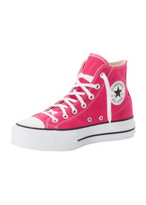 Sneaker Converse "CHUCK TAYLOR ALL STAR LIFT PLATFORM", Damen, Gr. 42, pink (cerise pink, wei&szlig;, schwarz), Textil, Schuhe Sneaker