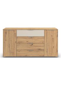 Rauch Kombikommode &raquo;Sideboard T&uuml;rkommode Schubladenkommode Kommode ASTANA&laquo; Breite 160 cm / H&ouml;he 81 cm, mit 4 Einlegeb&ouml;den, 2-t&uuml;rig, 4 ger&auml;umige 