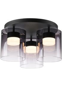 JUST LIGHT LED Deckenleuchte &raquo;ELIO&laquo; LED-Board 1 Stk. Warmwei&szlig; 3-Stufen Dimmer, Switchmo