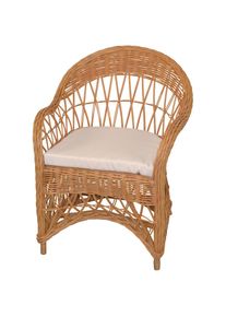 HOFMANN LIVING AND MORE Relaxsessel Handgeflochten