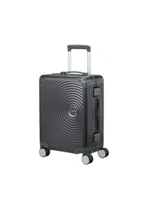 American Tourister Hartschalen-Trolley &raquo;SOUNDBOX ALU, verschiedene Gr&ouml;&szlig;en und Farben&laquo; 39 l 4 Rollen Hartschalen-Koffer zwei TSA-Schl&ouml;sser Aluminium-