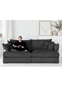 Home Affaire Big-Sofa &raquo;Casa, Breite 190 cm&laquo; Mega-Sofa, in Cord oder Chenille-Struktur w&auml;hlbar, mit Federkern