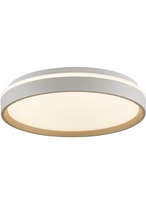 JUST LIGHT LED Deckenleuchte &raquo;MIO&laquo; LED-Board 1 Stk. warmwei&szlig; - kaltwei&szlig; CCT-Farbtemperatursteuerung, Infrarot-FB, Stufenlos dimmbar, Memory