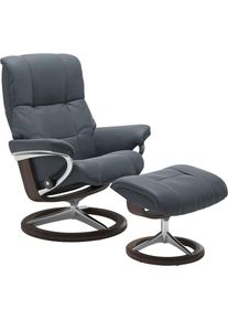 stressless Relaxsessel &raquo;Mayfair&laquo; Set, Relaxsessel mit Hocker, mit Hocker, mit Signature Base, Gr&ouml;&szlig;e S, M & L, Gestell Wenge