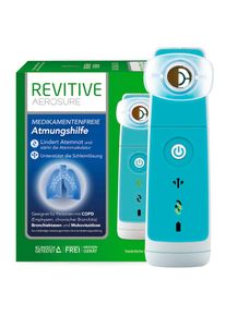 REVITIVE Inhalationsger&auml;t &raquo;Aerosure, unterst&uuml;tzt die Schleiml&ouml;sung&laquo; einfach zu bedienen und zu reinigen; Arzneimittelfreie Atemhilfe