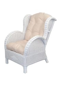 HOFMANN LIVING AND MORE Ohrensessel 1 Stk. tlg. Handgeflochten