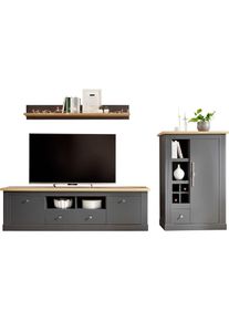OTTO home Wohnwand &raquo;Westminster BESTSELLER!&laquo; Set, Lowboard, Kommode, Wandregal, 3 Stk. tlg.